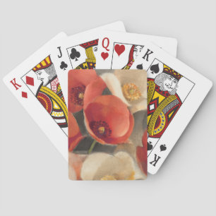 Poppies in Full Bloom Playing Cards