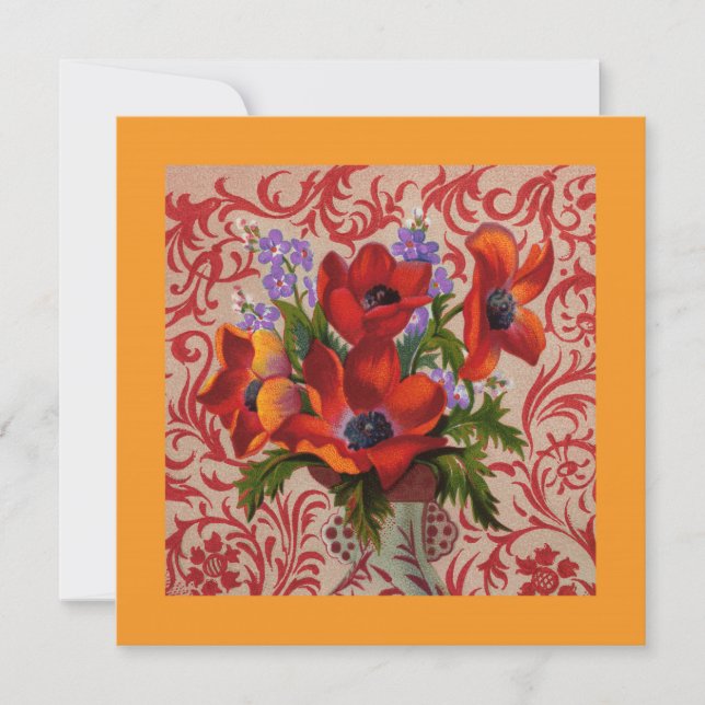 Poppies Invitation (Front)