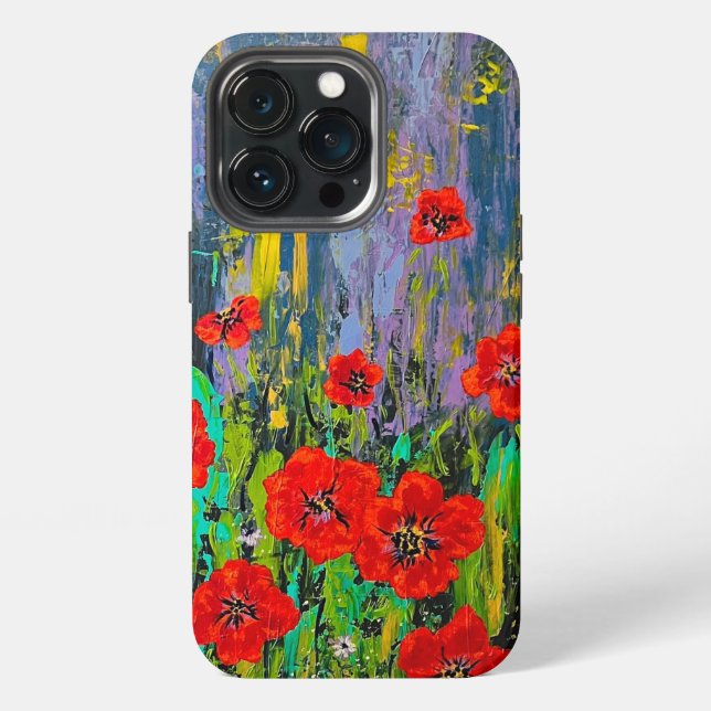 Poppies iPhone / iPad case (Back)