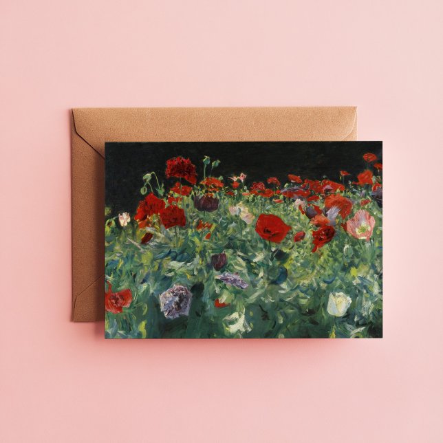 Poppies | John Singer Sargent Card (Creator Uploaded)