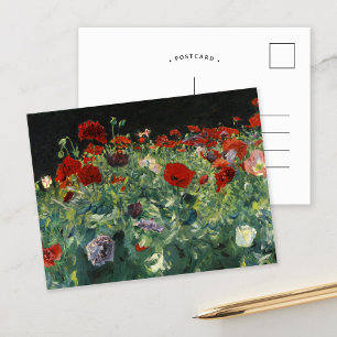 Poppies   John Singer Sargent Postcard