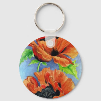 Poppies Key Ring
