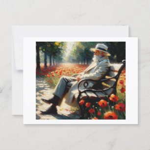 Poppies, Lest We Forget,  Postcard