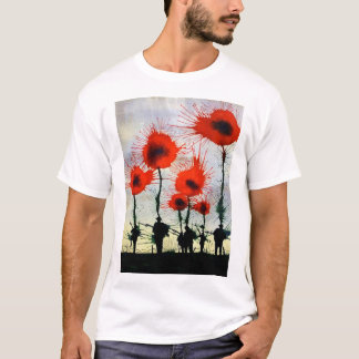 Poppies Men's Tee Shirt