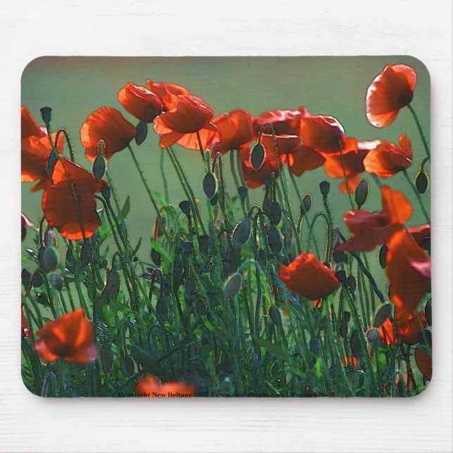 Poppies no. 3 | Mousepad (Front)
