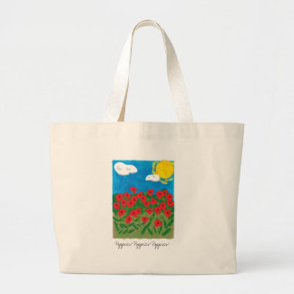Poppies! Poppies! Poppies! Large Tote Bag