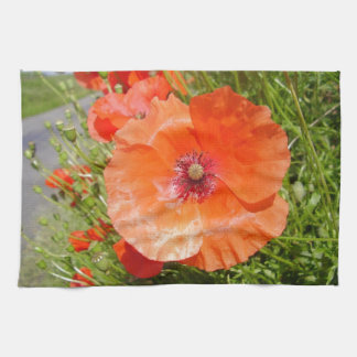 Poppies - Poppies Tea Towel