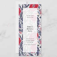 Poppies Red White & Blue Generic Party