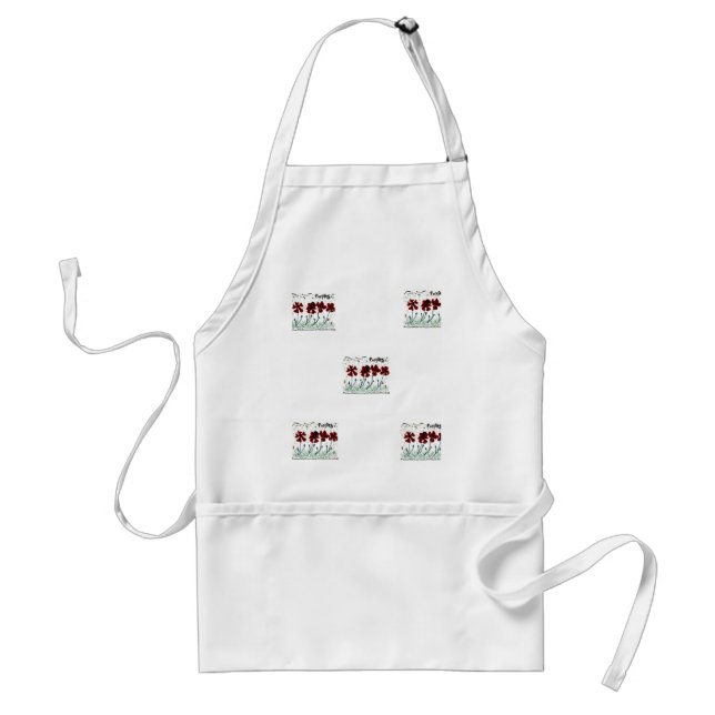 Poppies Standard Apron (Front)