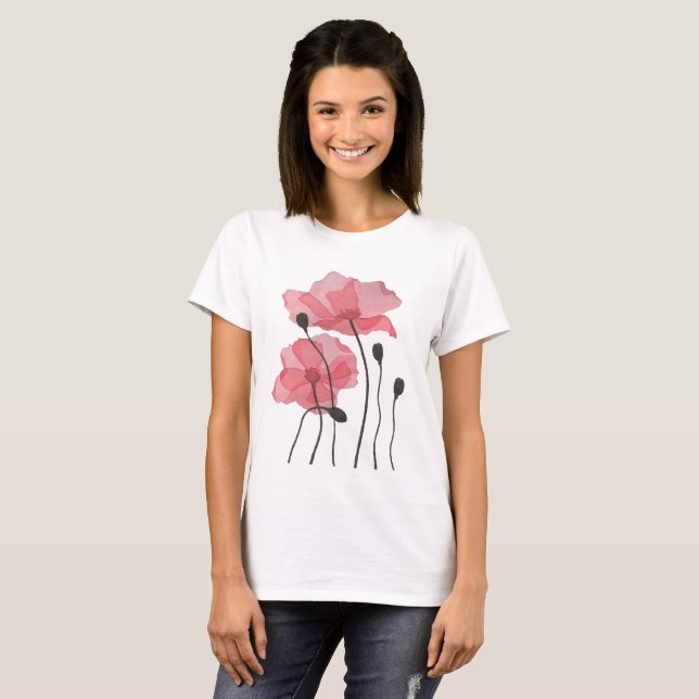 Poppies T-Shirt (Front Full)