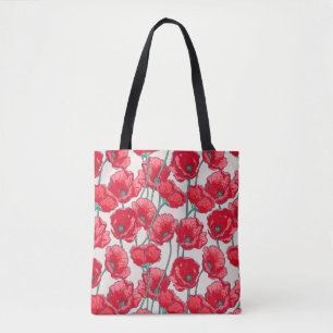 Poppies Tote Bag