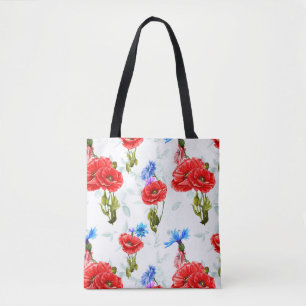 Poppies Tote Bag