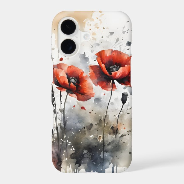 Poppies - Watercolor flowers (Back)