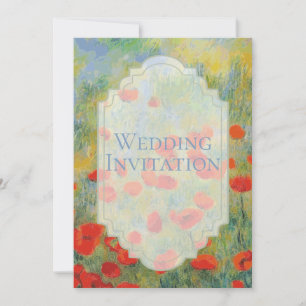 Poppies - Wedding Invitation