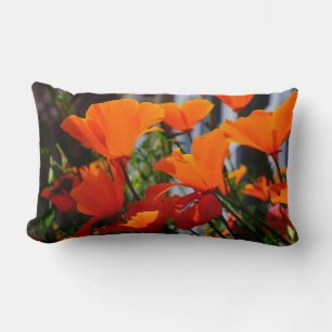 Poppin' Poppies! Lumbar Cushion