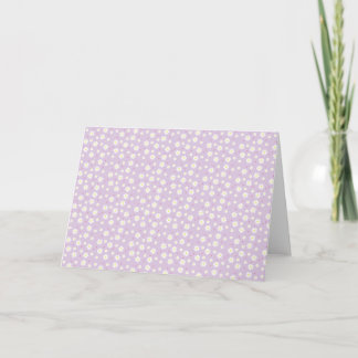 Poppin Up Daisies Blank Note Card