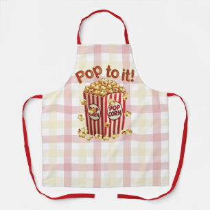 Poppin' with Style - "Pop to it!" Apron