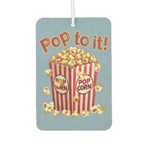 Poppin' with Style - "Pop to it!" Car Air Freshener