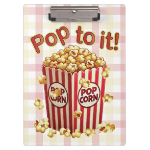 Poppin' with Style - "Pop to it!" Clipboard