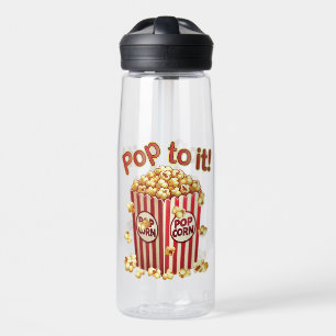 Poppin' with Style - "Pop to it!" Water Bottle