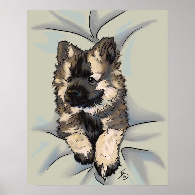 Popping Autumn Rain Poster (Front)