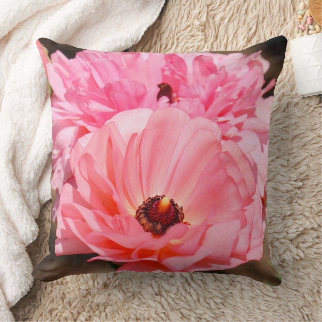 Popping in Pink  Cushion (Blanket)