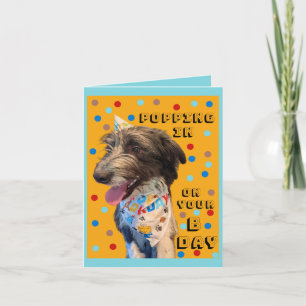Popping In to Say Happy Birthday! Card