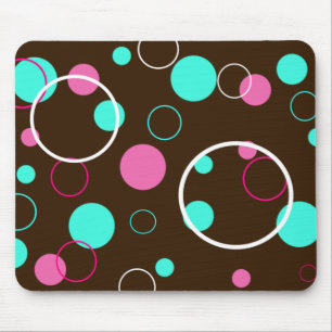poppinpolkadots mouse pad