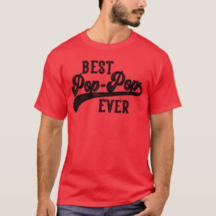 PopPop Gifts From Grandkids Best PopPop Ever Fathe T-Shirt