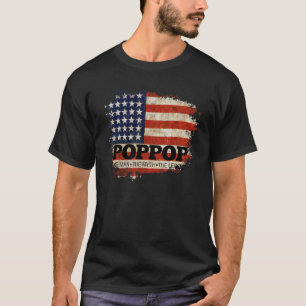 Poppop The Man The Myth The Legend Father's Day Us T-Shirt