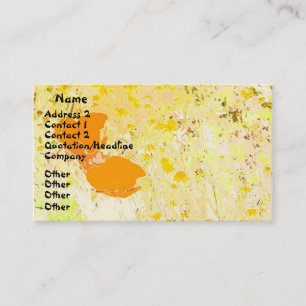 Poppy Art Business Card