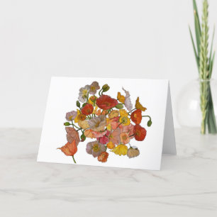 Poppy Blank Card