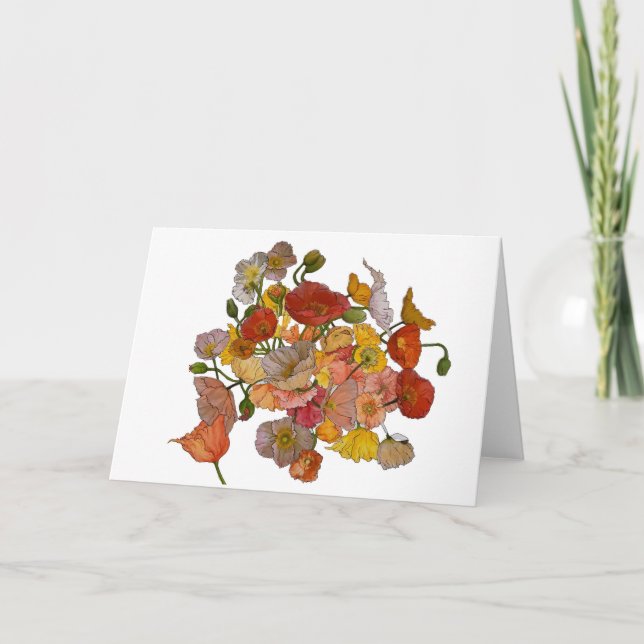Poppy Blank Card (Front)