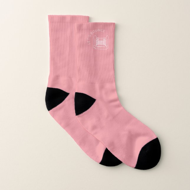 Poppy Bounce House "Let's Bounce" Socks (Pair)