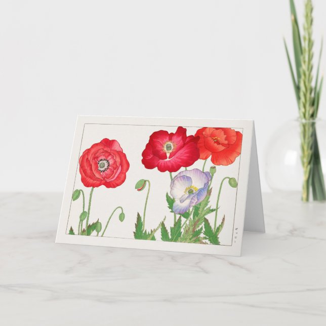 Poppy by Tanigami Konan Card (Front)