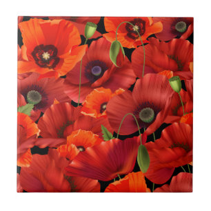 Poppy Ceramic Tile