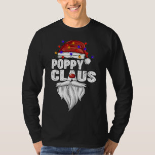 Poppy Claus Family Matching Poppy Claus Pajama T-Shirt