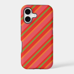 Poppy Colours Stripes iPhone 5/5s Case-Mate Case