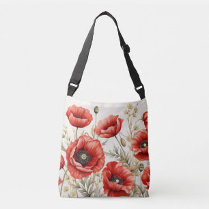Poppy Covered Cross-Body Tote