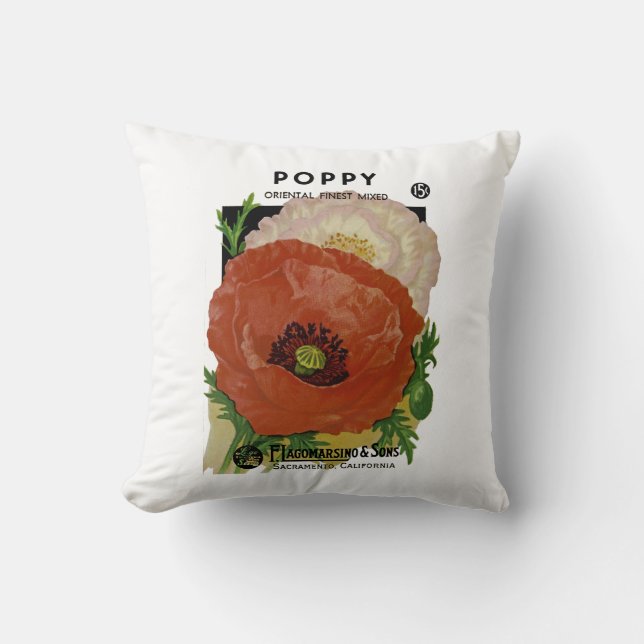 Poppy Cushion (Front)