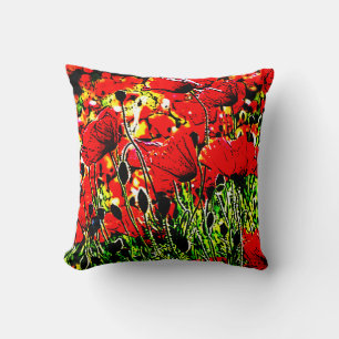 poppy cushion