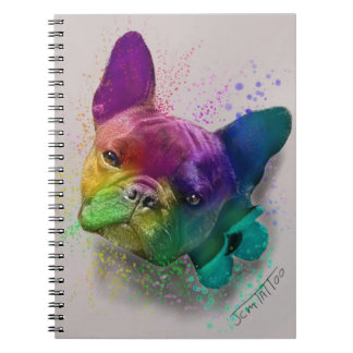Poppy da frenchie notebook