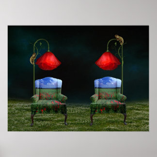 Poppy Dreams & Chameleon Schemes Poster