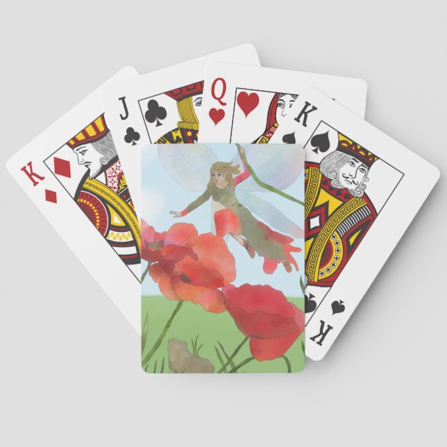 Poppy Elves play cards (Back)