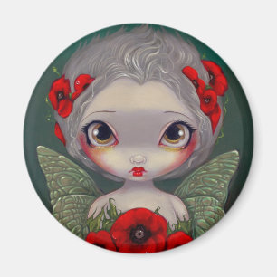 "Poppy Fairy" Magnet