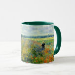Poppy Field, Argenteuil - Fine art by Claude Monet Mug<br><div class="desc">Claude Monet famous painting,  Poppy Field in Argenteuil</div>