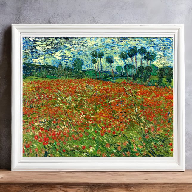 Poppy Field by Vincent Van Gogh  Photo Print (Creator Uploaded)