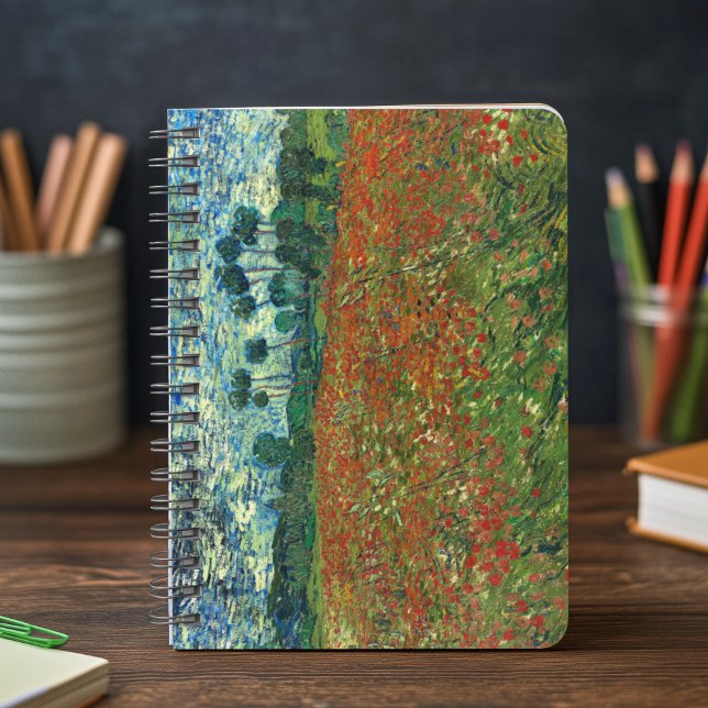 Poppy Field by Vincent Van Gogh Recipe Notebook (Creator Uploaded)