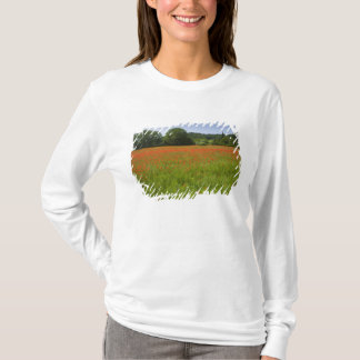 Poppy field, Chiusi, Italy T-Shirt