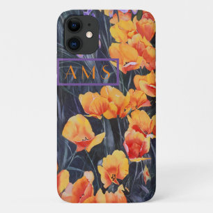 Poppy Field Colourful Impressionistic Painting iPhone 11 Case